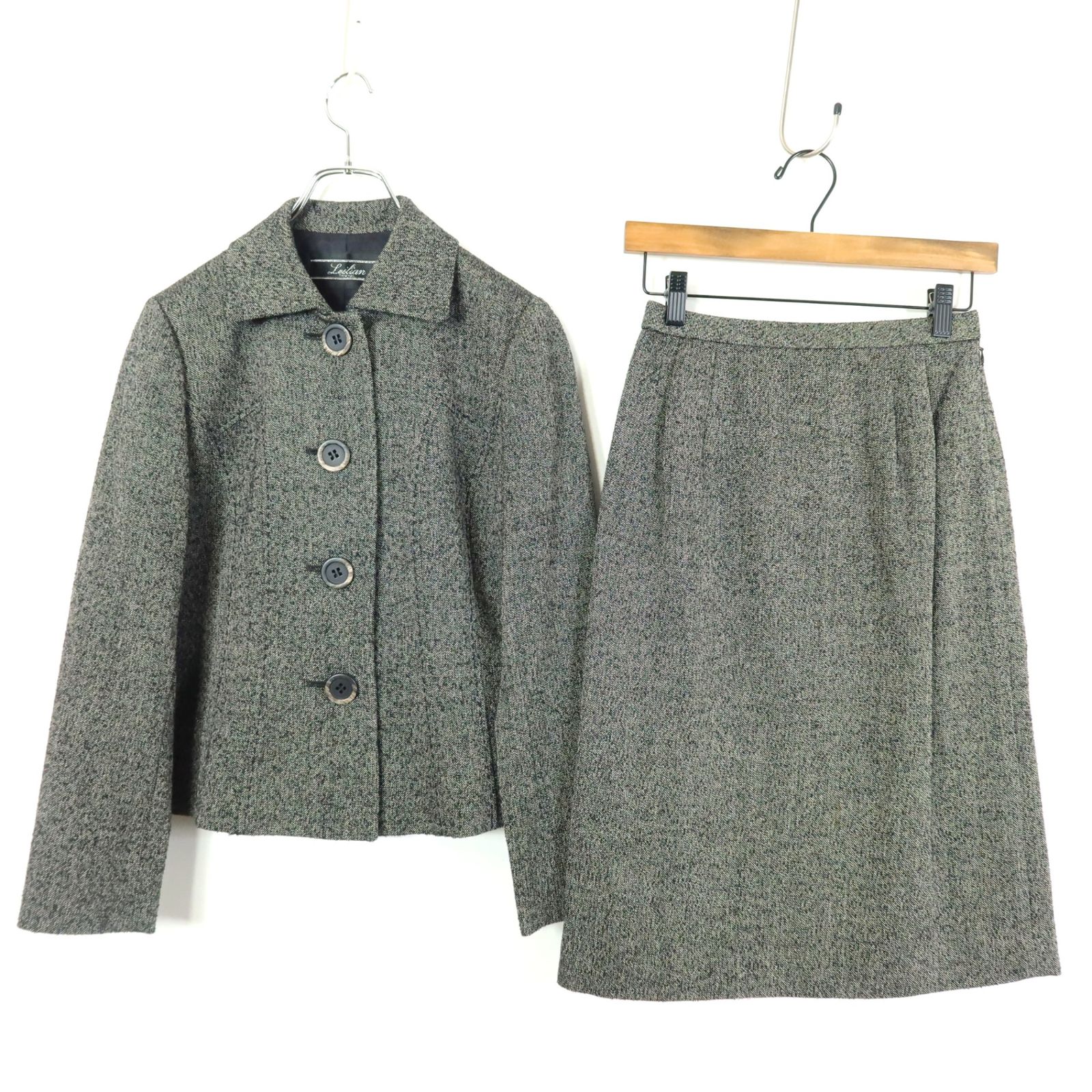 美品】レリアン☆フェミニンなスーツ ジャケット&スカート サイズ7