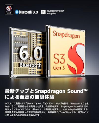 VGP 2026 金賞 コスパ大賞 EarFun Air Pro 4 ワイヤレスイヤホン Bluetooth 6 0 ハイブリッド デュアルドライバー 業界最小クラスBAドライバー 最先端チップ QCC 3091 aptX Lossless 173 bad 5 b 土鍋 その他 