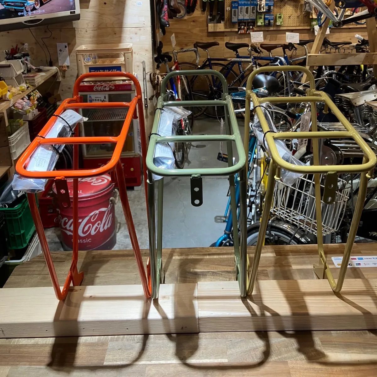 MINOURA GV-R700 リアキャリア OLD MTB、クロモリバイク、ピストのカスタムにもおすすめのリアキャリア