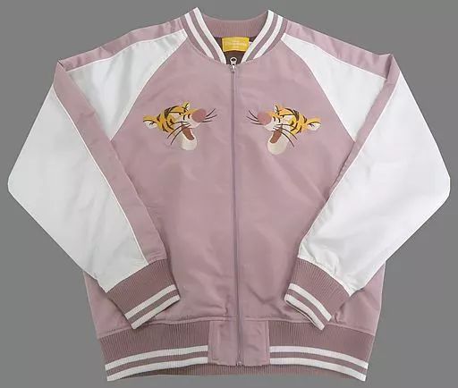 中古】衣類 ティガー スカジャン ピンク Mサイズ 「くまのプーさん