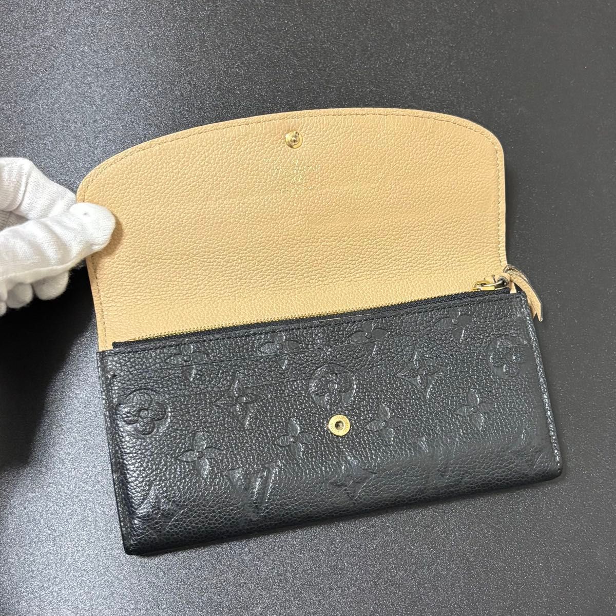u80 ポルトフォイユエミリー モノグラムアンプラント 長財布 ルイ 