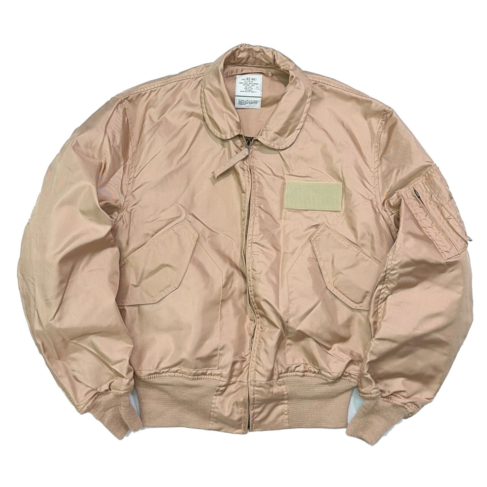デッドストック 00s USAF CWU-36/P フライトジャケット タン 米軍 