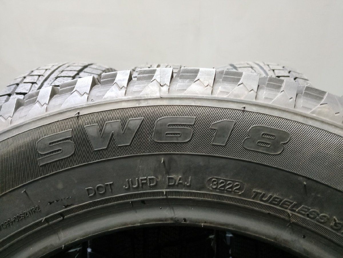 新品】22年製 GOODRIDE SW618 185/65R15 88T 15インチ スタッドレス 4
