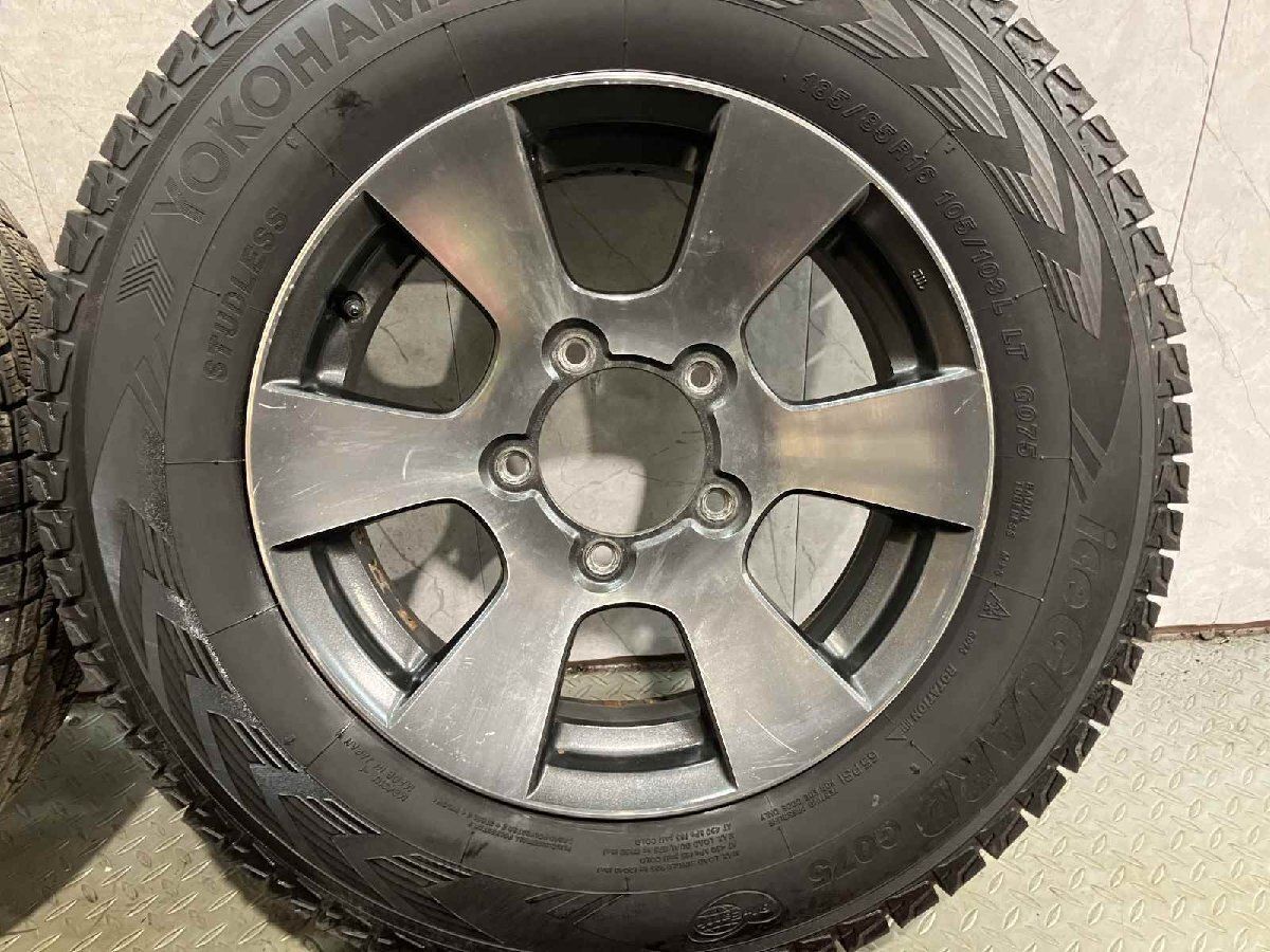 YK G075 185/85R16 105/103L LT】スタッドレス【SUZUKI ジムニー 純正