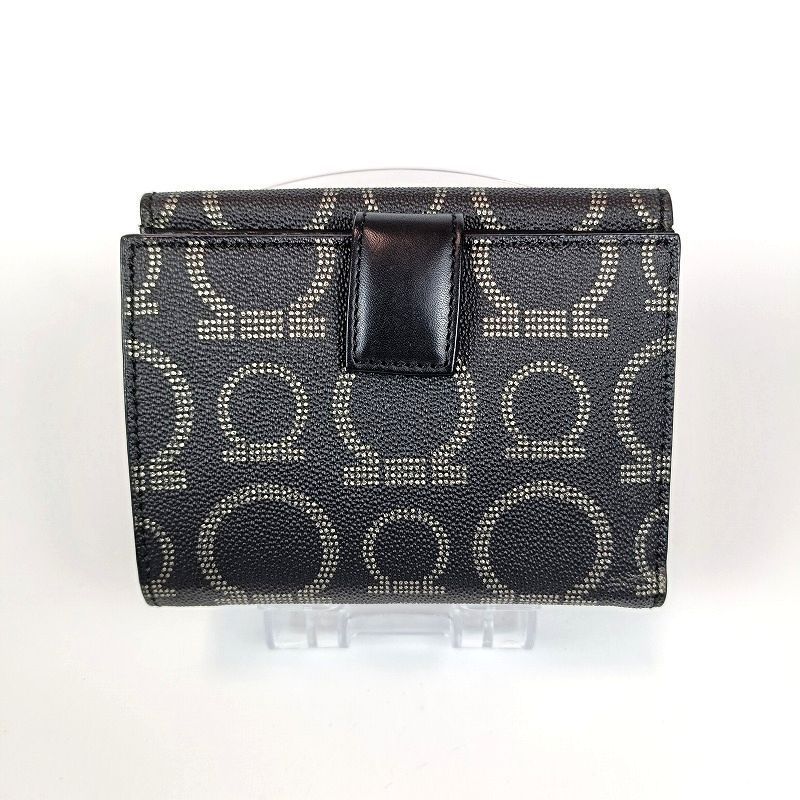 未使用級 Salvatore Ferragamo サルヴァトーレフェラガモ 二つ折り財布 