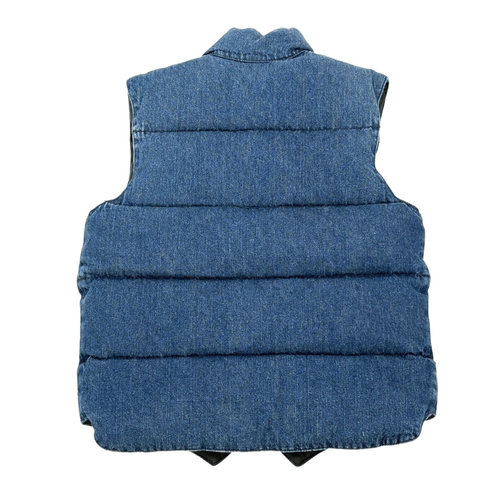 EVISU YAMANE エヴィス ヤマネ デニムダウンベスト サイズ36 カモメ