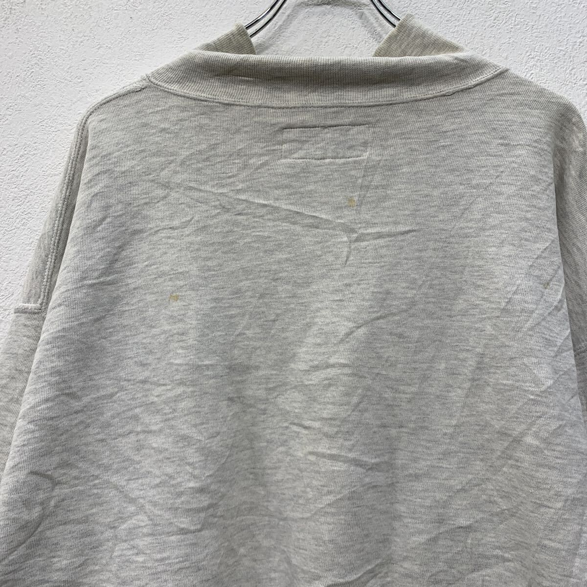 90s USA製 RUSSELL ATHLETIC 無地スウェット トレーナー XL グレー 