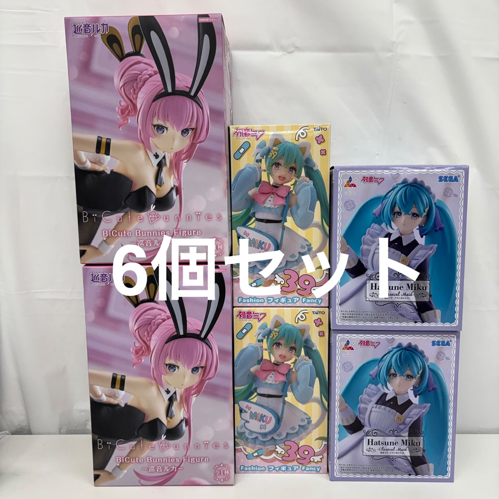 未開封 初音ミク フィギュア 6個セット LF2277 f107 - メルカリ