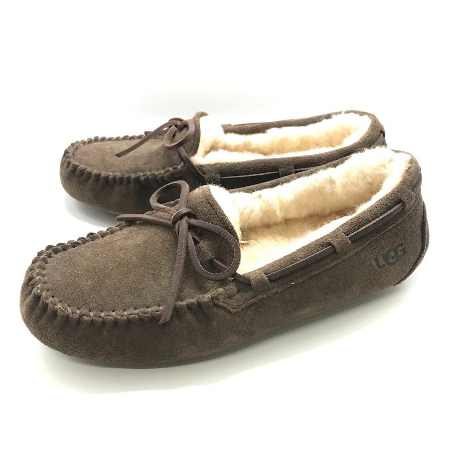倉吉店】 中古 UGG | アグ デッキシューズ モカシン 1107949 ブラウン