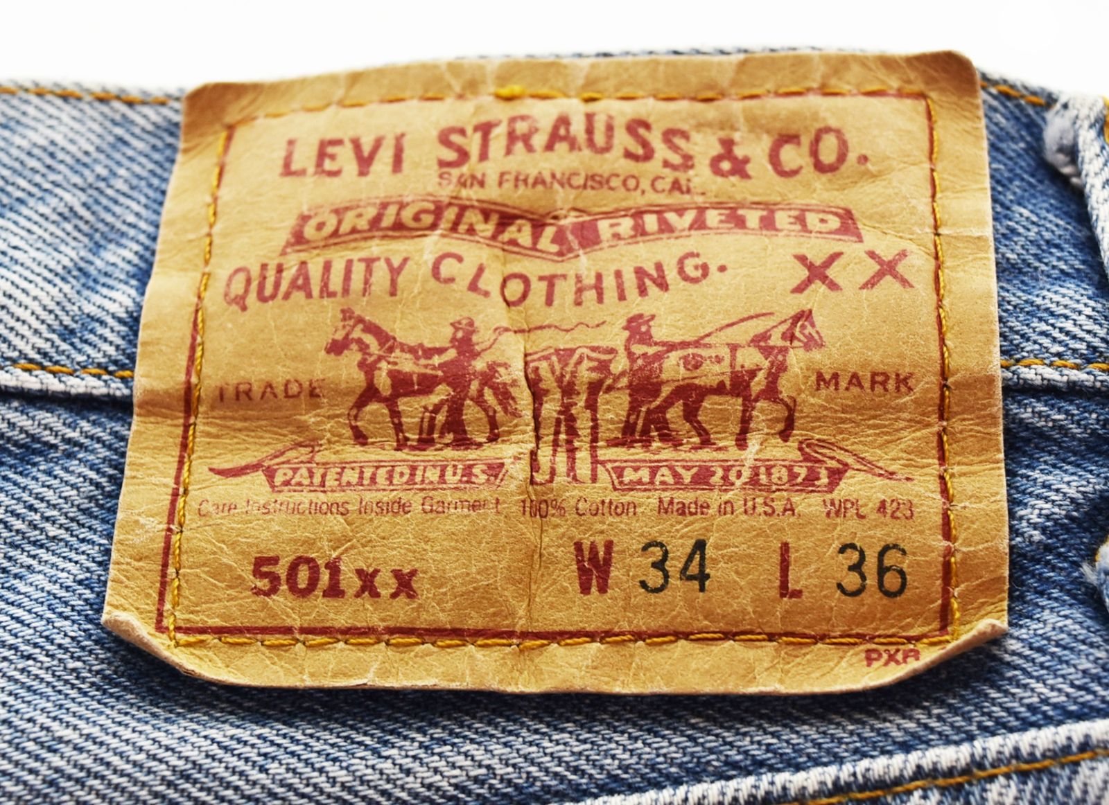 リーバイス Levi's 501XX 555刻印 USA製 バレンシア ストレート デニム