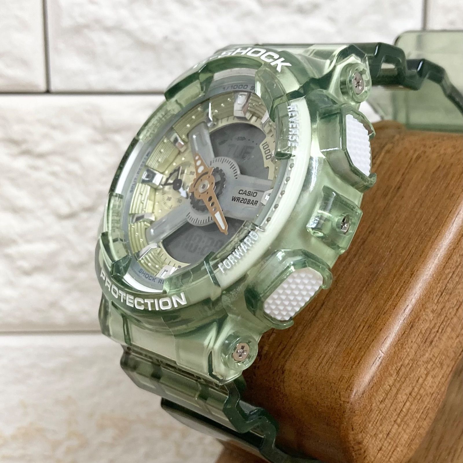 メンズ 【美品】カシオ CASIO GMA-S110GS-3A G-SHOCK Gショック 