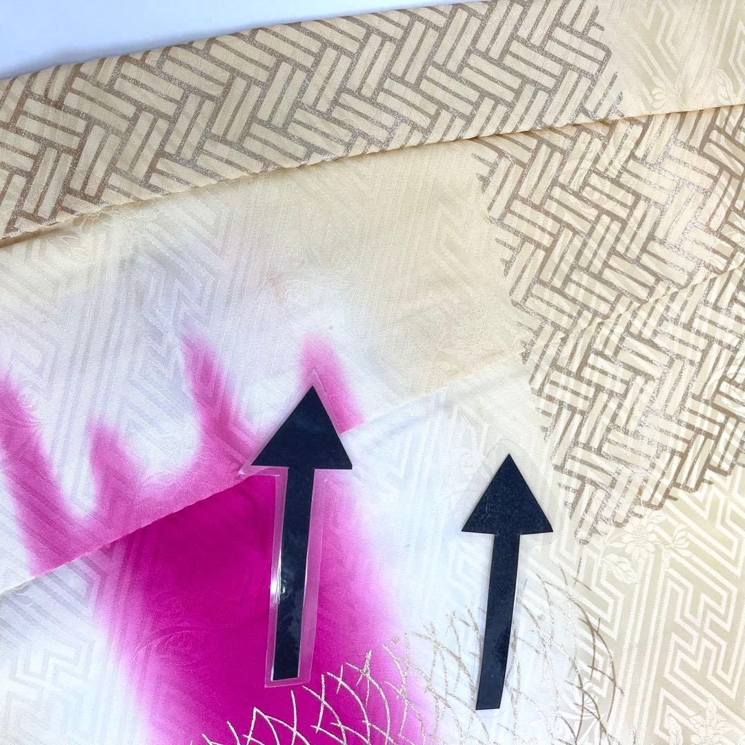 着物と帯 時流】O24-40◇七五三 7才女の子着物+長襦袢◇正絹 百貨店