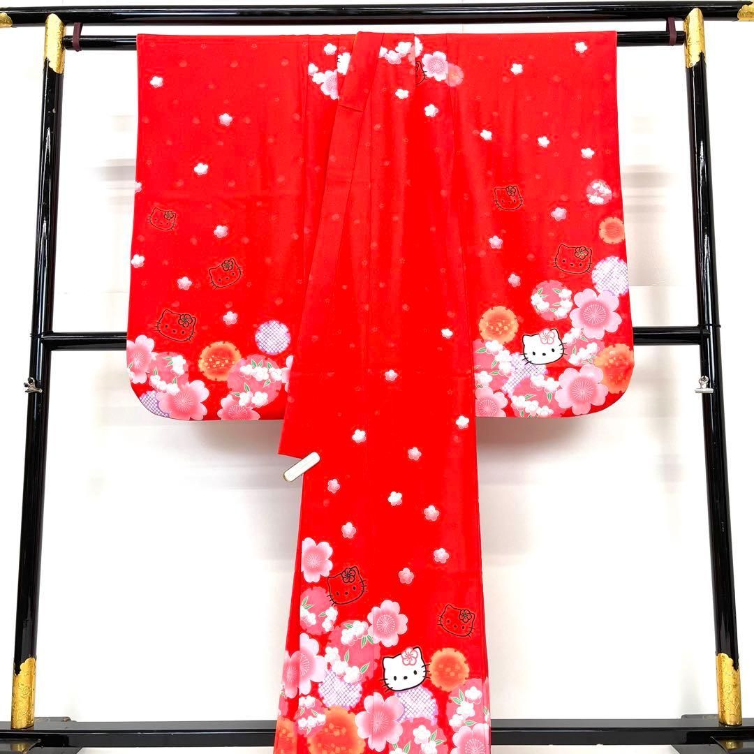 着物と帯 時流】O24-39◇七五三 7才女の子着物◇サンリオ 未使用品