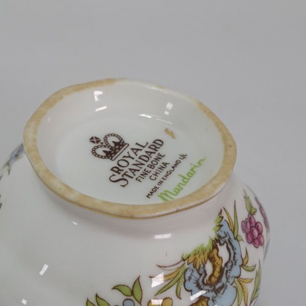  STANDARD ◆【洋食器】ロイヤルスタンダード/マンダリン カップ&ソーサー(6客) 雑貨 アンティーク 西洋磁器 ギフト【中古】 [0220517895] キッチン・食器 STANDARD ◇【洋食器】ロイヤルスタンダード