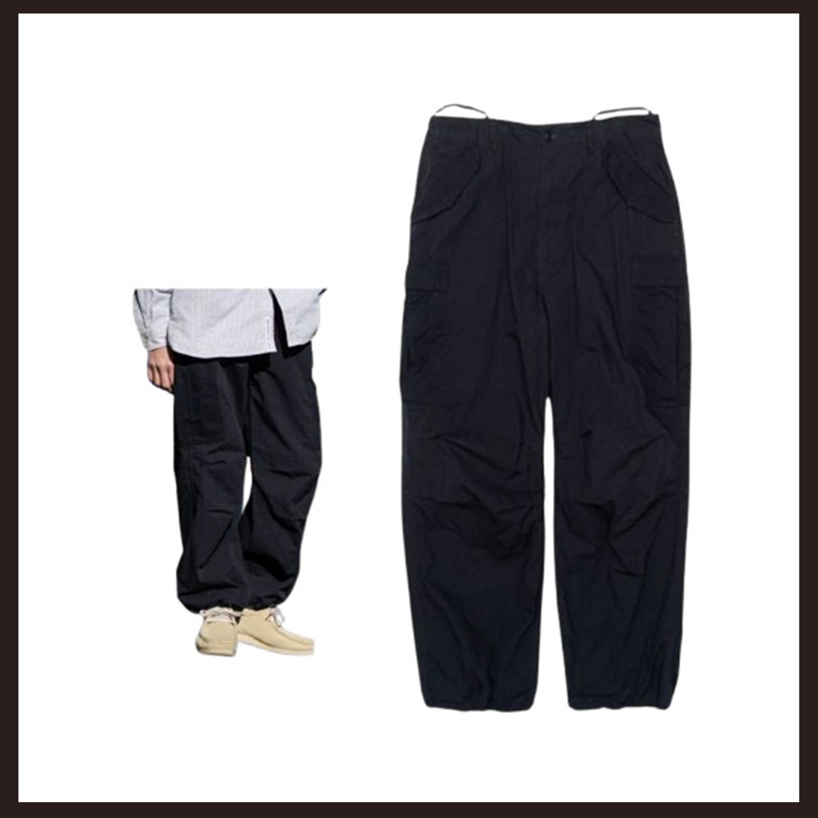 新品未使用 nanamica ナナミカ カーゴパンツ コーデュラリップストップ