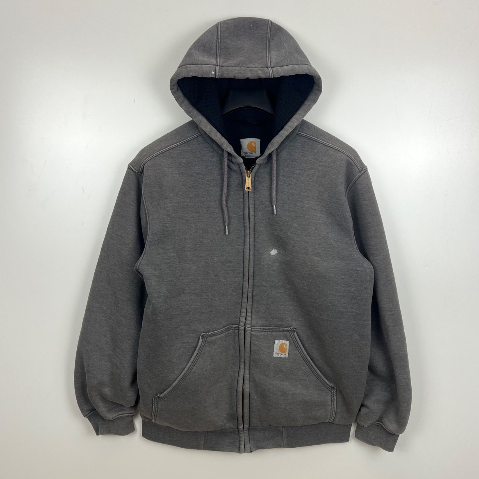 carhartt 00s MEXICO vintage super faded zip hoodie S カーハート 