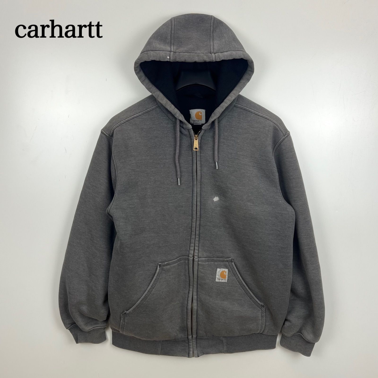 carhartt 00s MEXICO vintage super faded zip hoodie S カーハート 