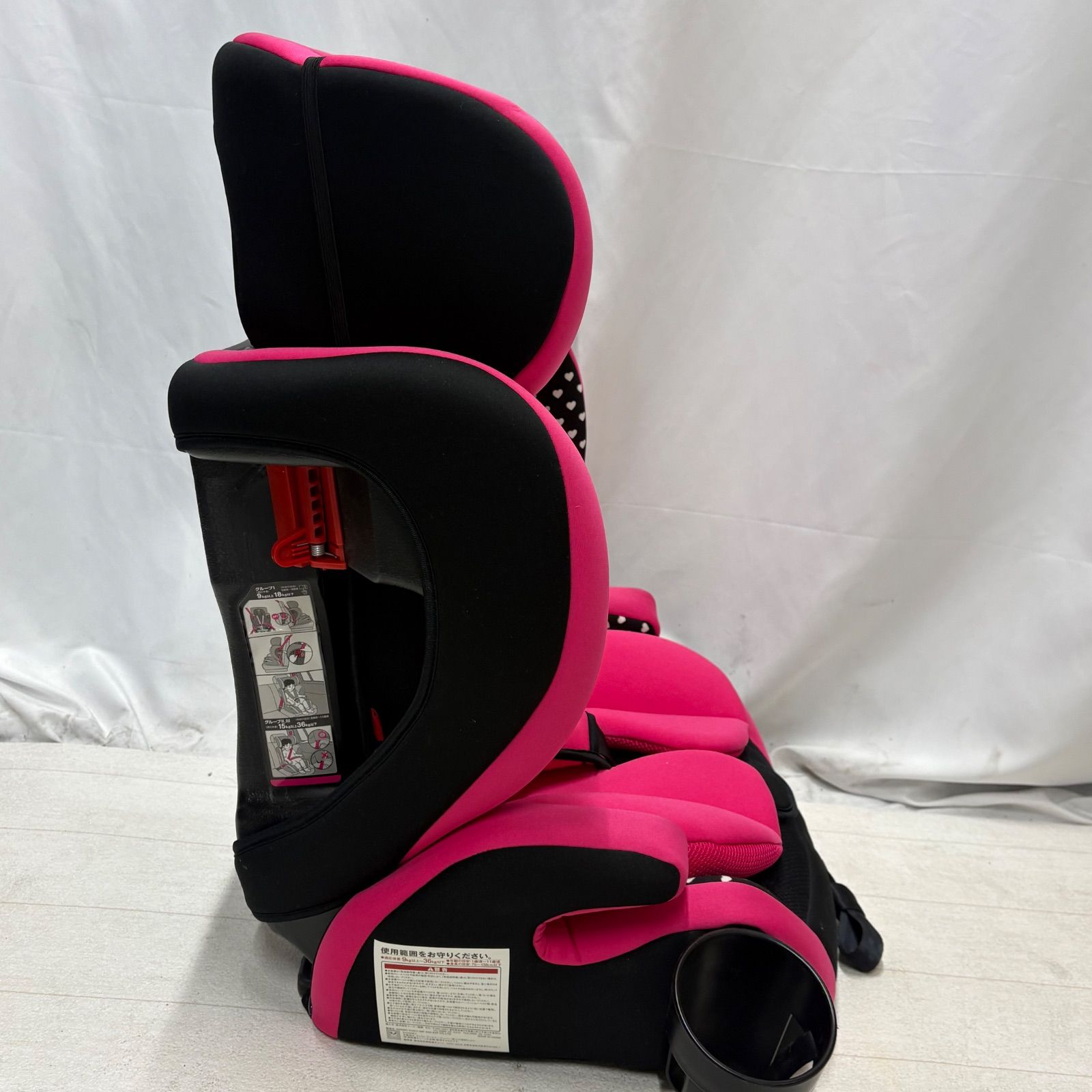 西松屋限定】ミニーマウス チャイルドシート ピンク 限定モデル 廃盤