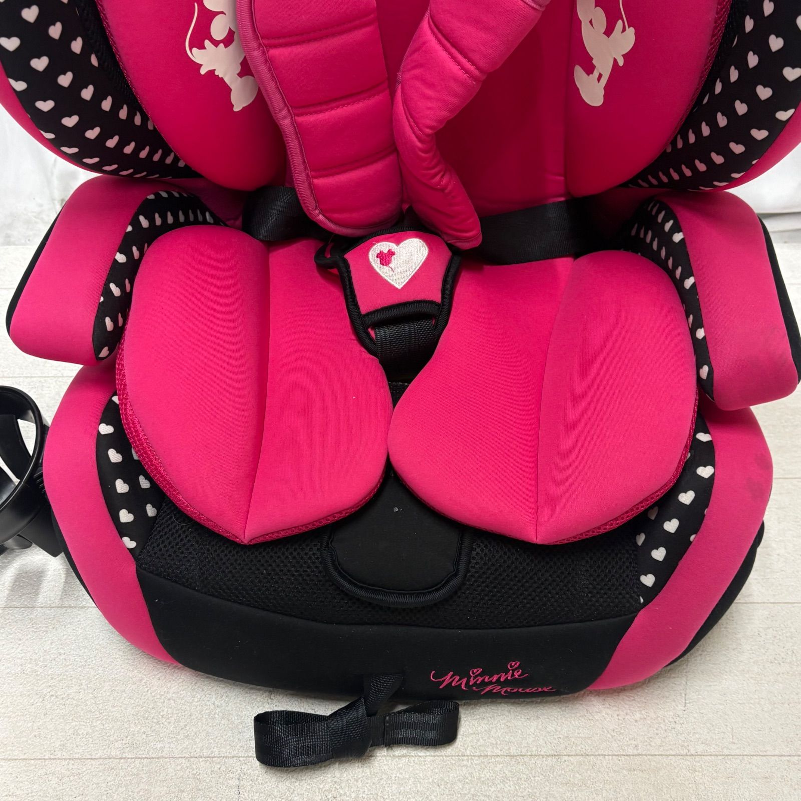 西松屋限定】ミニーマウス チャイルドシート ピンク 限定モデル 廃盤