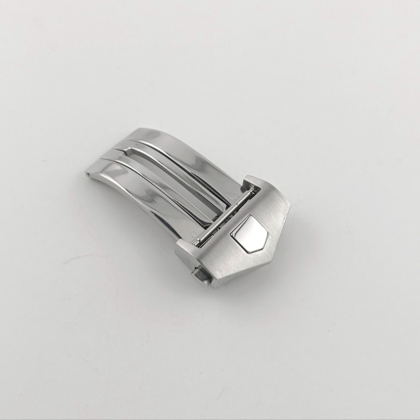 20mm 腕時計 Dバックル シルバー 修理交換用 社外品 【対応】タグ