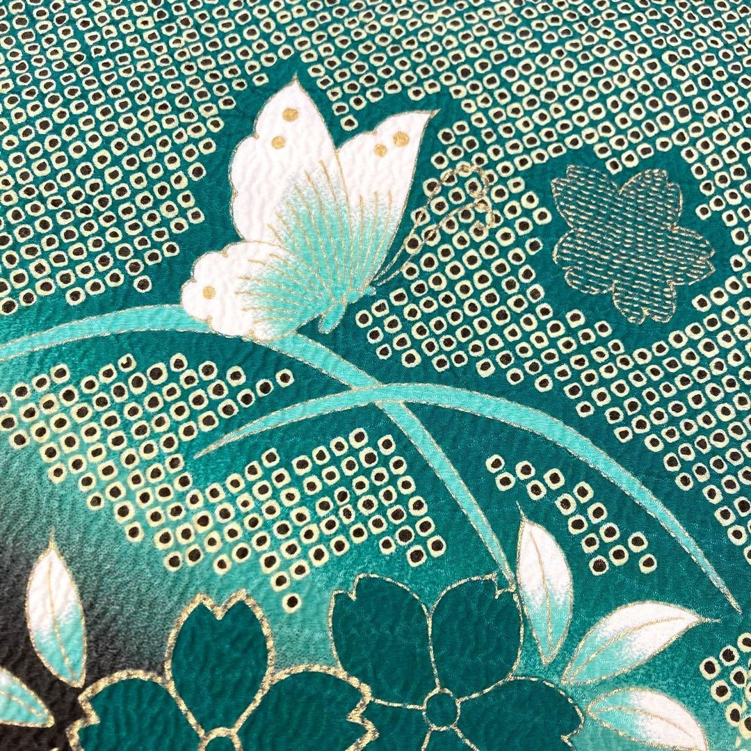 着物と帯 時流】O24-27y◇七五三 7才女の子着物◇手描き友禅百貨店取扱