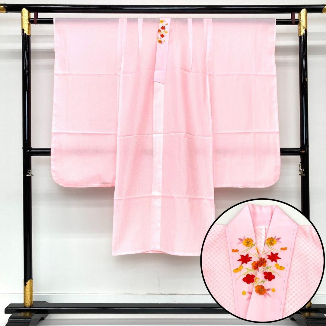 着物と帯 時流】O24-26y◇七五三 7才女の子着物◇手描き友禅百貨店取扱