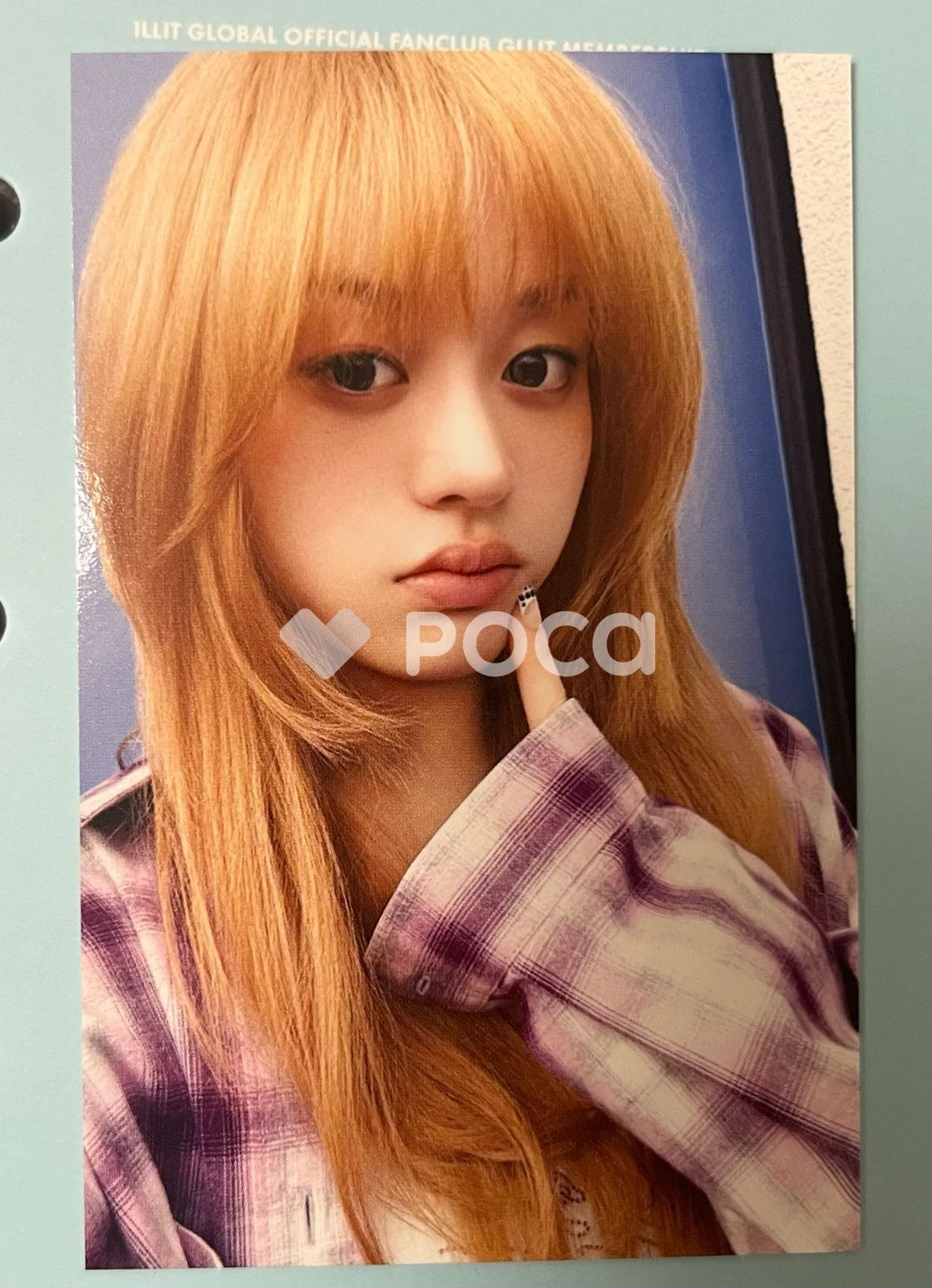 ILLIT ミンジュ NOT CUTE ANYMORE 公開放送 サノク トレカ - メルカリ