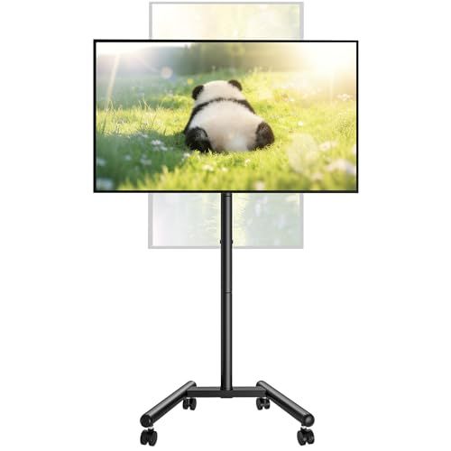 テレビスタンド 13~50インチ対応 縦横回転 壁寄せ 耐震 移動式 自立式 ハイタイプ テレビ台 VESA|75|100|150|200 耐荷重30 kg 高さ調節 角度回転 TVスタンド 省スペース 家用 会社 学校 病院 ビジネス展示 20 c 502 fa