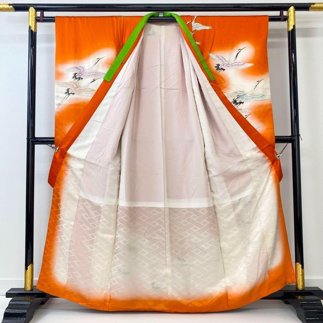 時流 O 199 七五三 7才女の子着物 長襦袢 手描き友禅 取扱品