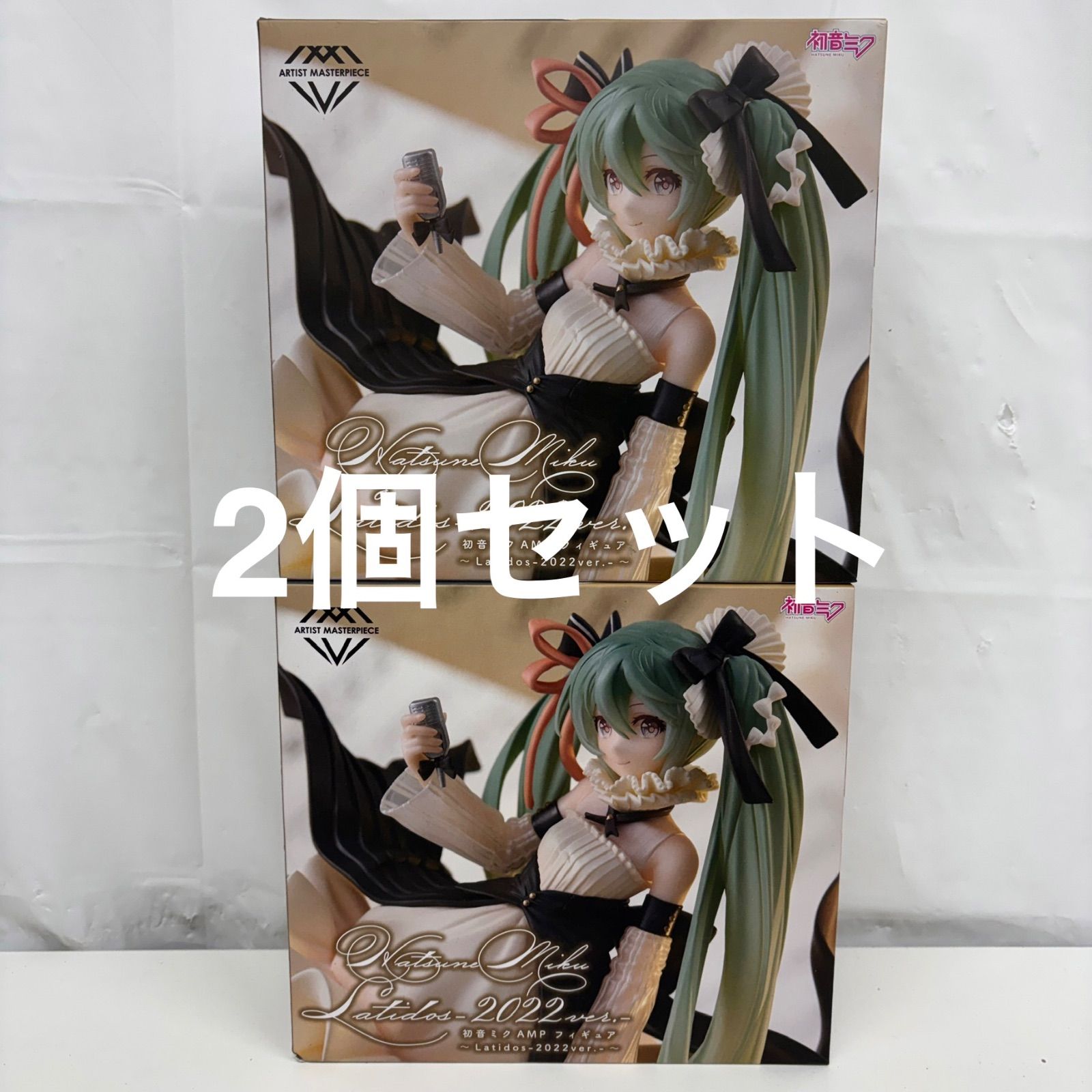 未開封 初音ミク AMP フィギュア Latidos 2022 ver. 2個セット LF2298