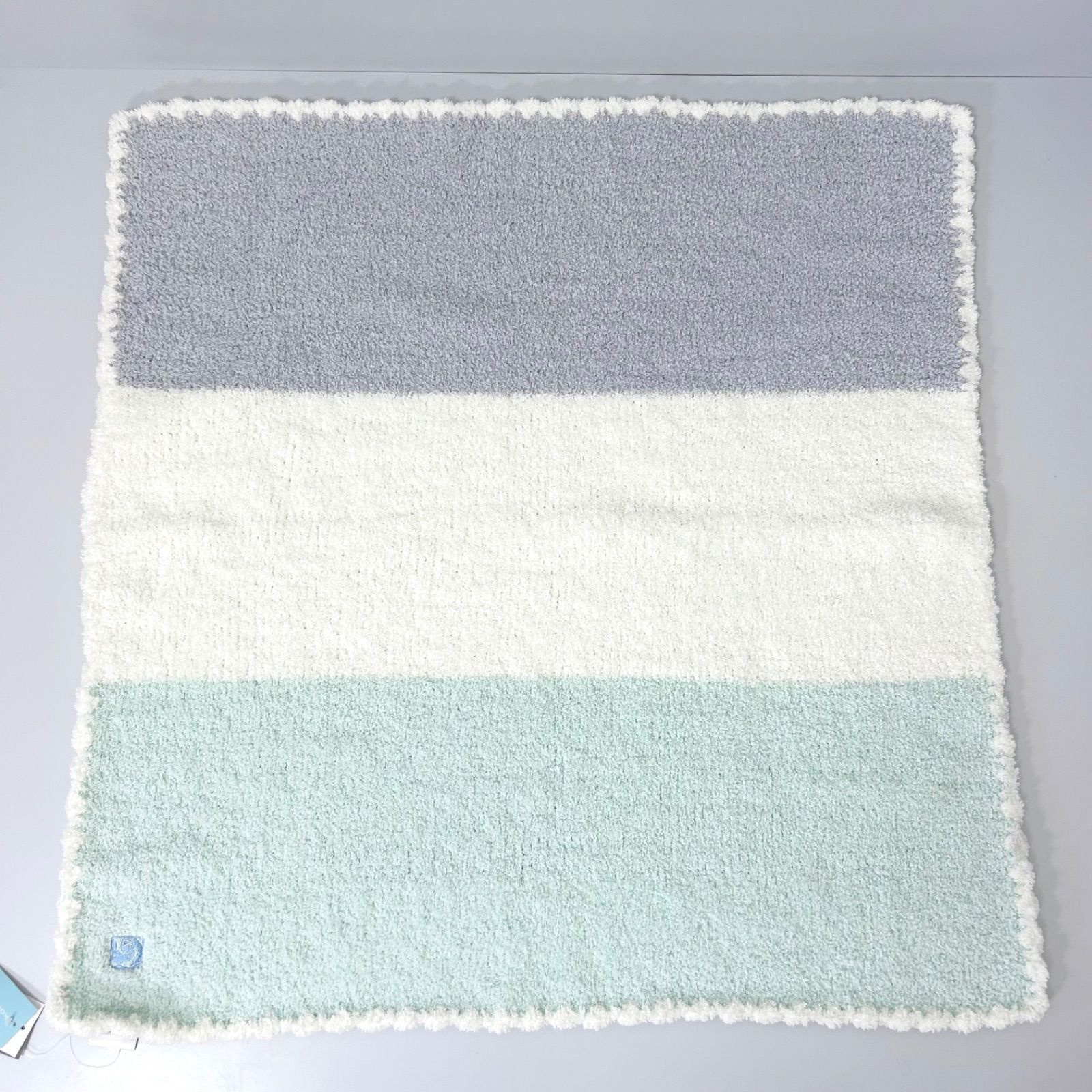 kashwere カシウエア 78×78cm BABY BLANKET MULTI STRIPE ベビー 