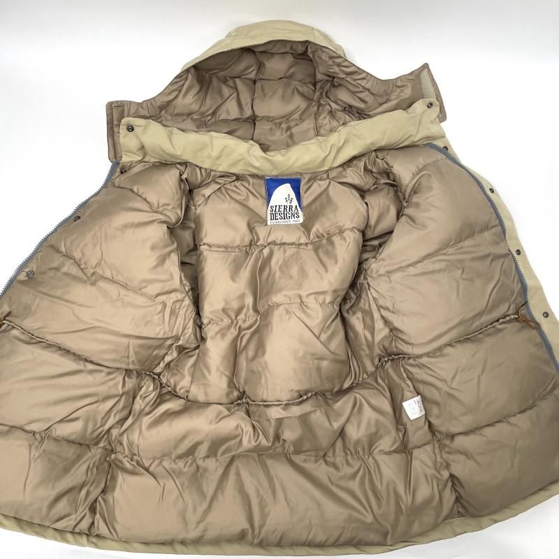 【中古】SIERRA DESIGNS ミドルレンジ 中綿ジャケット サイズL ベージュ 20966123 シエラデザインズ[17][240017752695] 中古】SIERRA DESIGNS ミドルレンジ 中綿ジャケット サイズL ベージュ