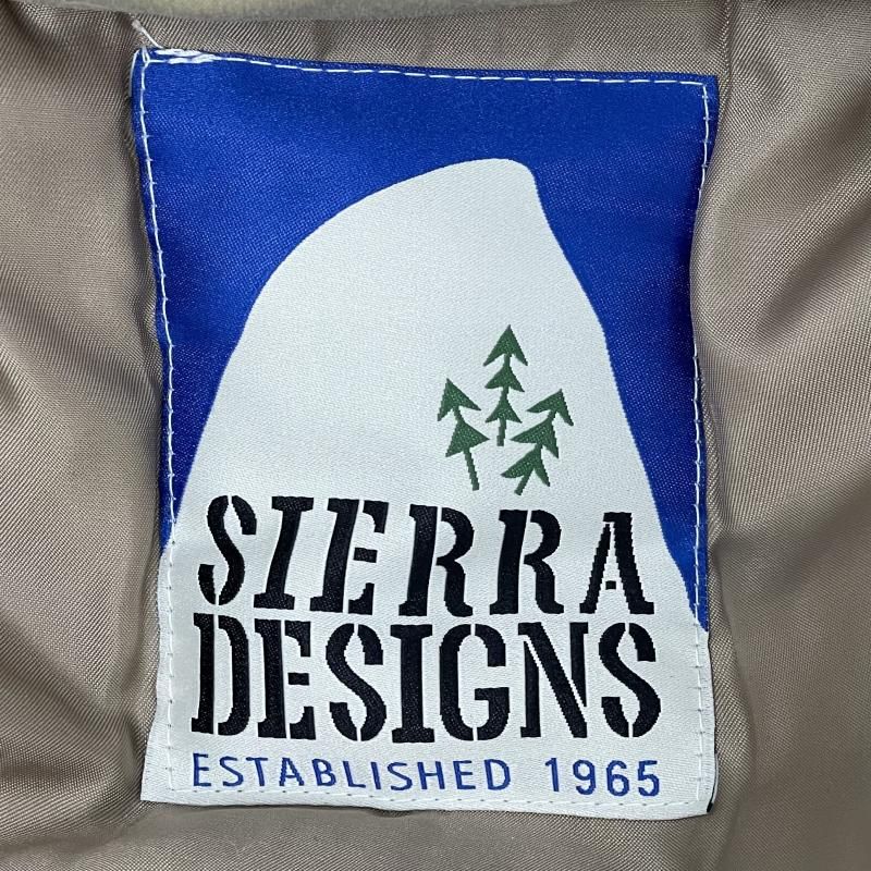 中古】SIERRA DESIGNS ミドルレンジ 中綿ジャケット サイズL ベージュ