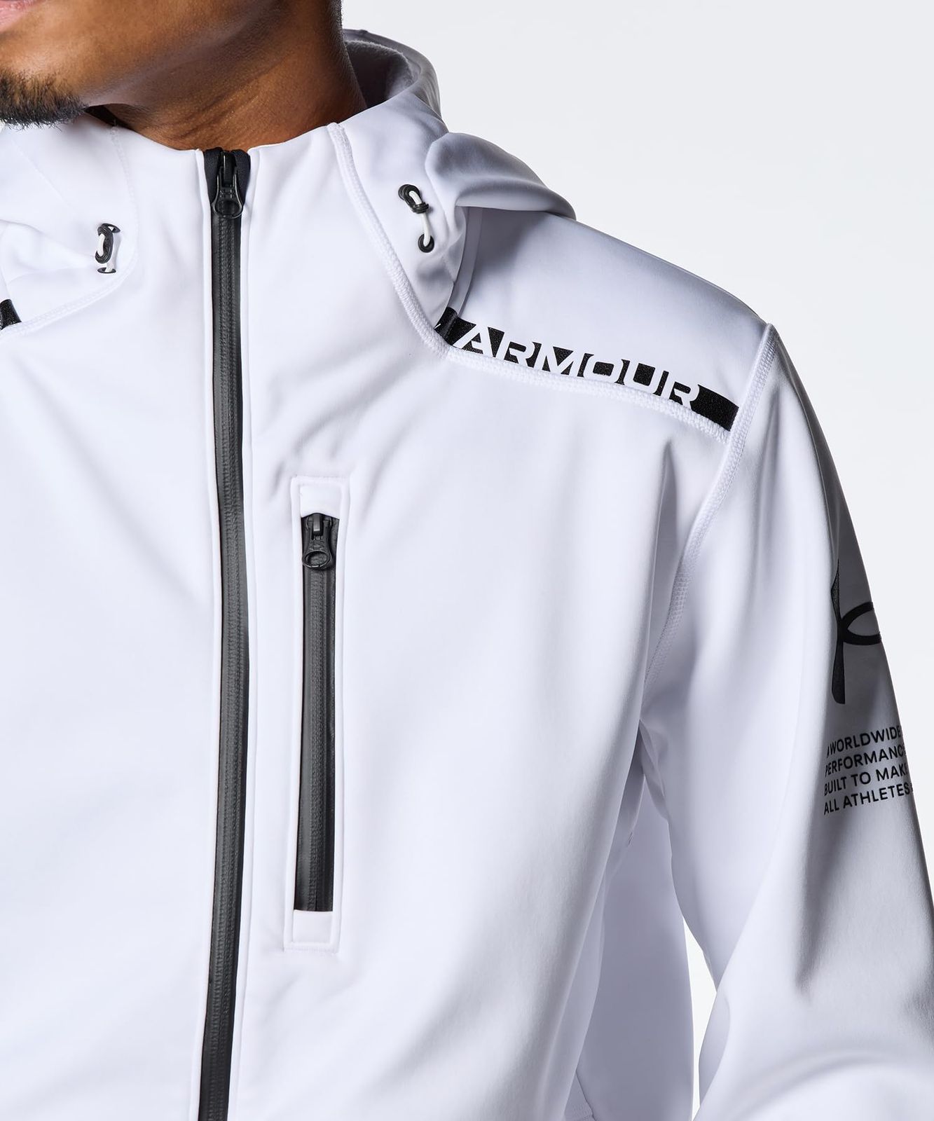 メンズ [アンダーアーマー] UA WINTER KNIT 3LAYER JACKET 3.0 White