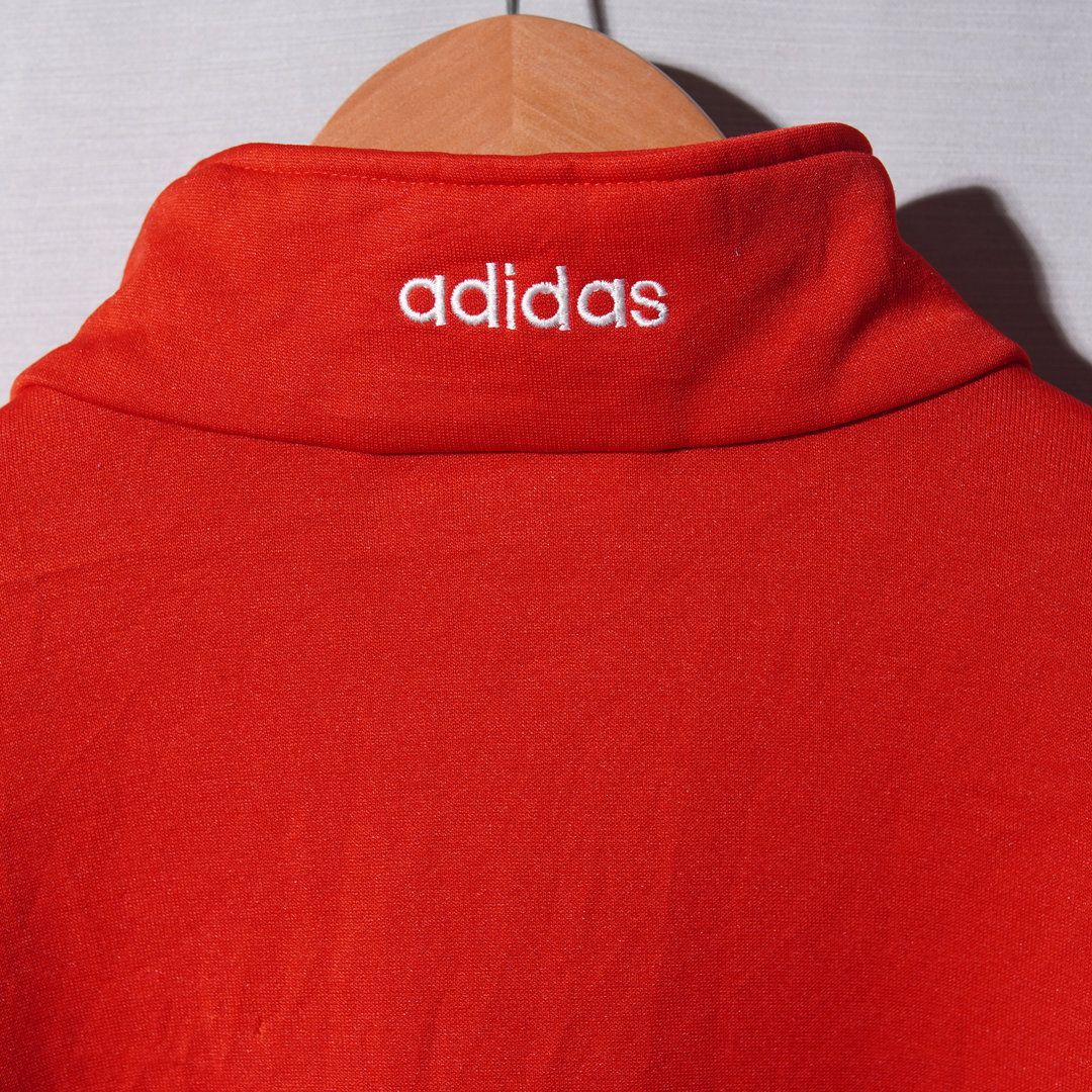 アディダス adidas トラックジャケット XL レッド 00s ヴィンテージ