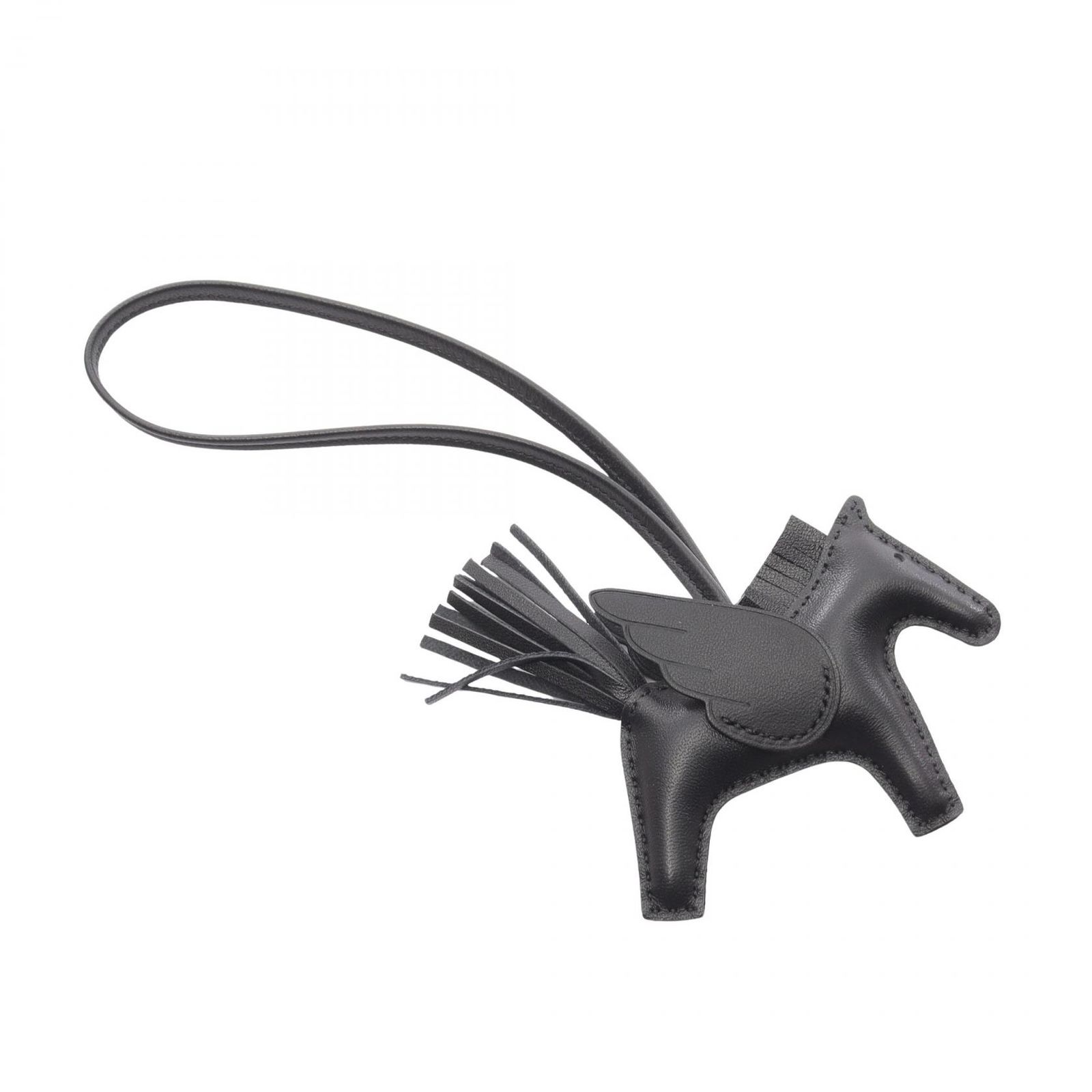 HERMES エルメス ロデオペガサスPM ソーブラック チャーム - メルカリ