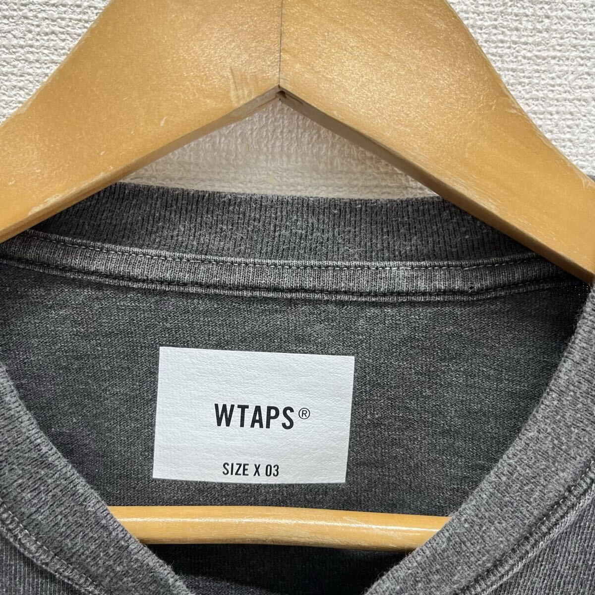 WTAPS ダブルタップス 24AW 242ATDT-CSM09 SPEC/LS/COTTON 長袖Tシャツ