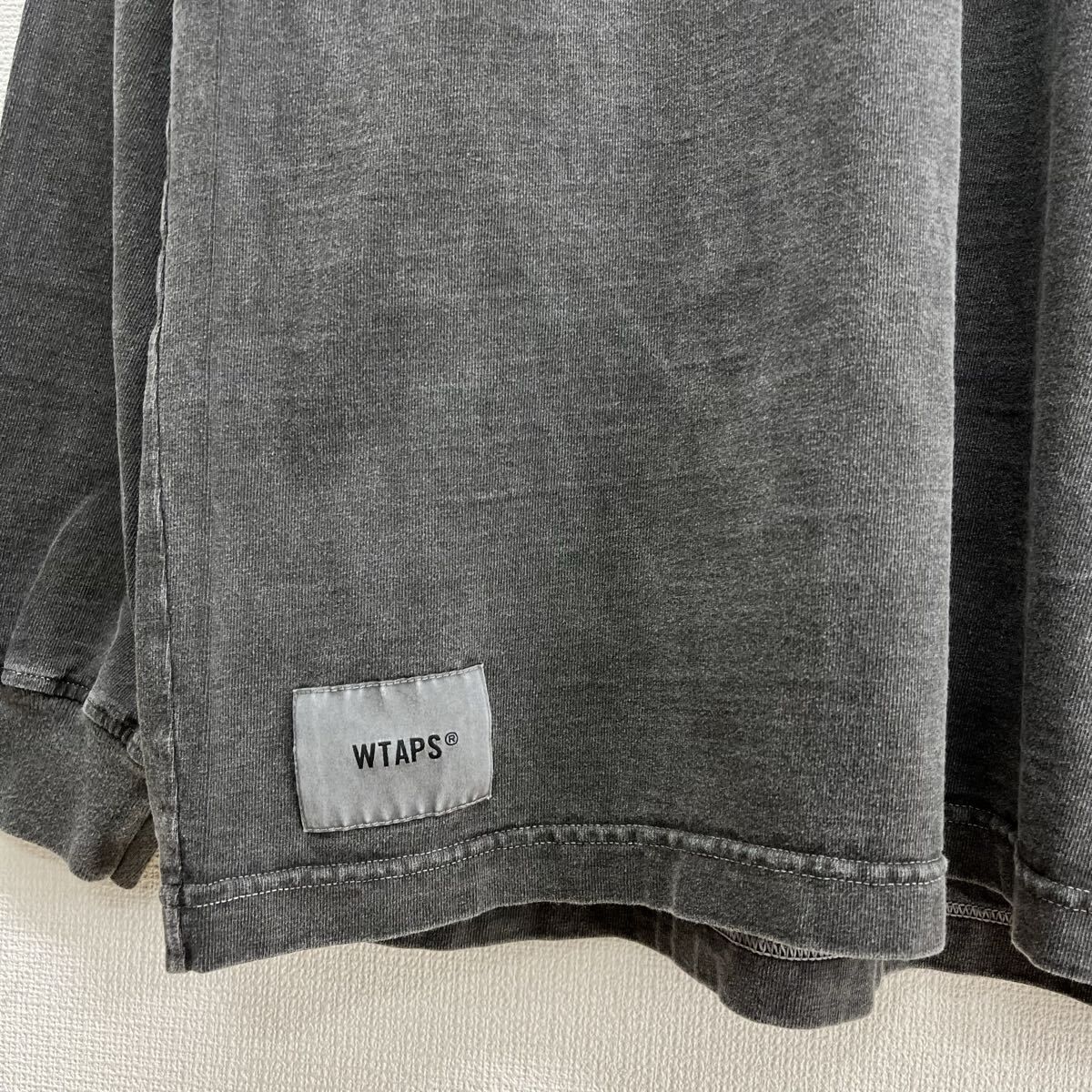 WTAPS ダブルタップス 24AW 242ATDT-CSM09 SPEC/LS/COTTON 長袖Tシャツ