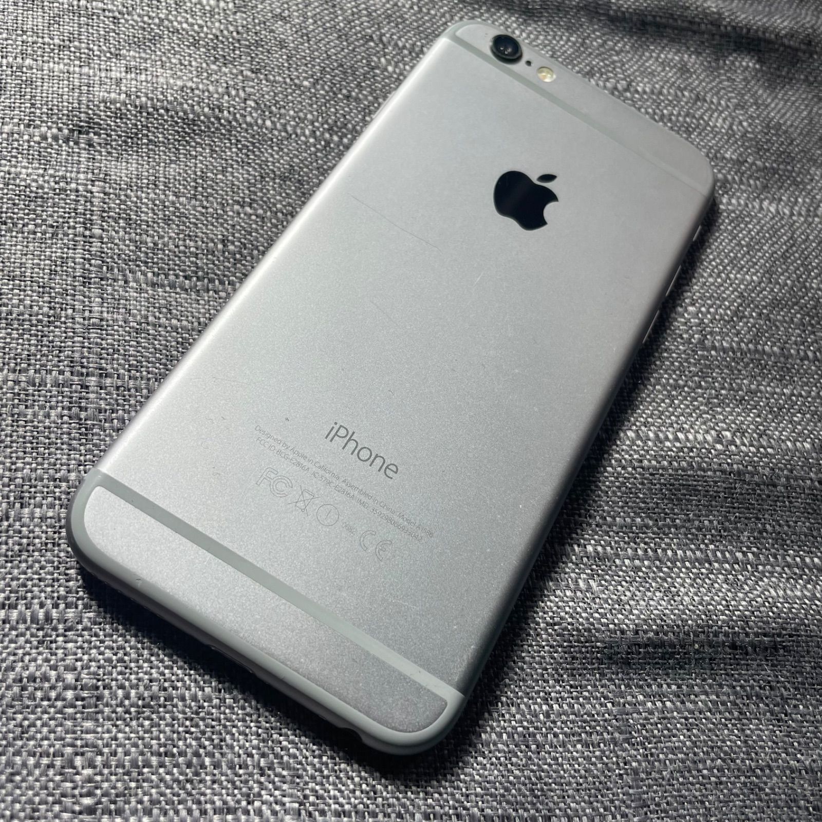 iPhone6 スペースグレイ 100%バッテリー - メルカリ