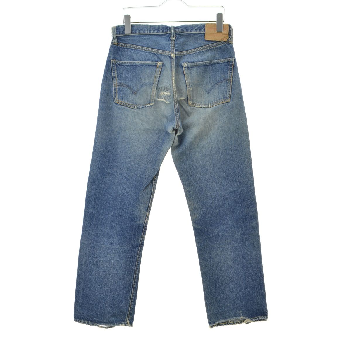 LEVIS】60s~ 501 BIGE Sタイプ Vステッチデニムパンツ - メルカリ