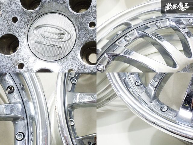 業者出品】 Weds ウェッズ BELLONA ベローナ 17インチ 7J 8J +38 5穴