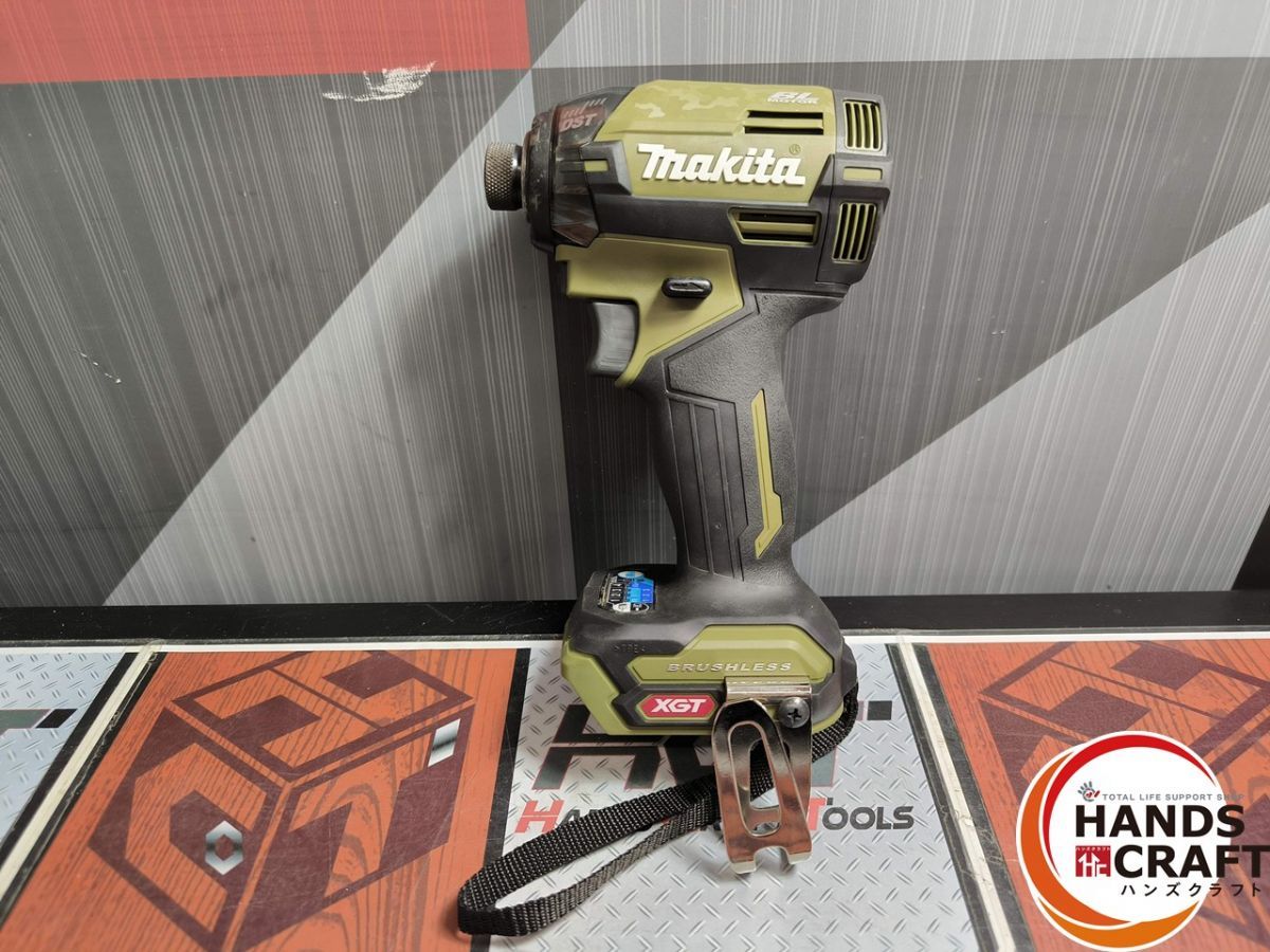マキタ makita TD 002 G 充電式インパクトドライバ 40 V オリーブ 本体のみ ハンズ