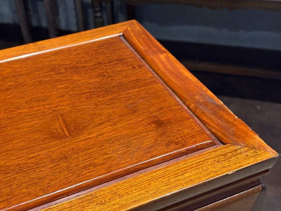 唐木 サイドテーブル コーヒーテーブル アンティーク ヴィンテージ IG