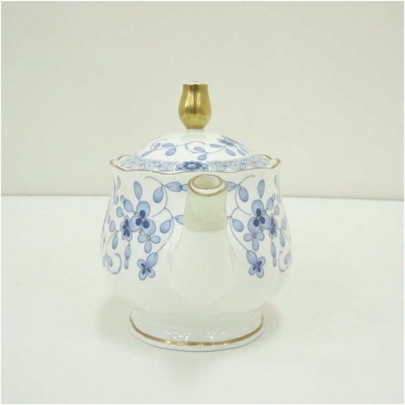 NARUMI ナルミ ミラノ ティーポット シュガーポット 食器 おしゃれ かわいい レトロ アンティーク インテリア テーブルウェア 砂糖入れ 食卓 twot