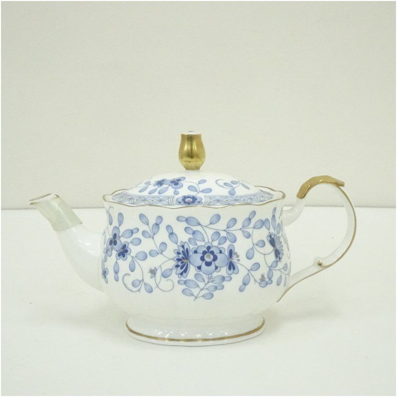 NARUMI ナルミ ミラノ ティーポット シュガーポット 食器 おしゃれ かわいい レトロ アンティーク インテリア テーブルウェア 砂糖入れ 食卓 twot