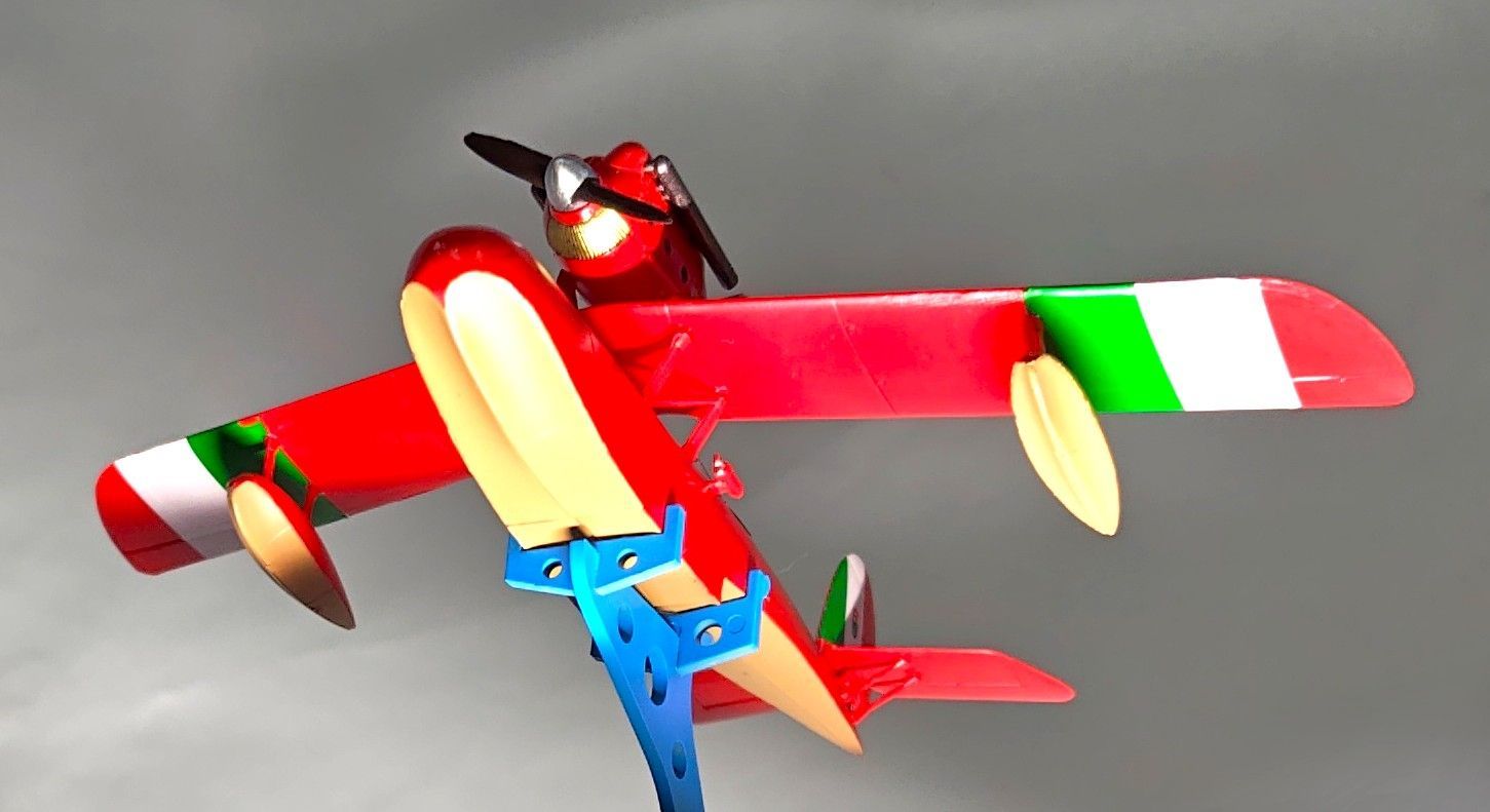 ファインモールド製・紅の豚サボイアS21 試作戦闘飛行艇・塗装済み