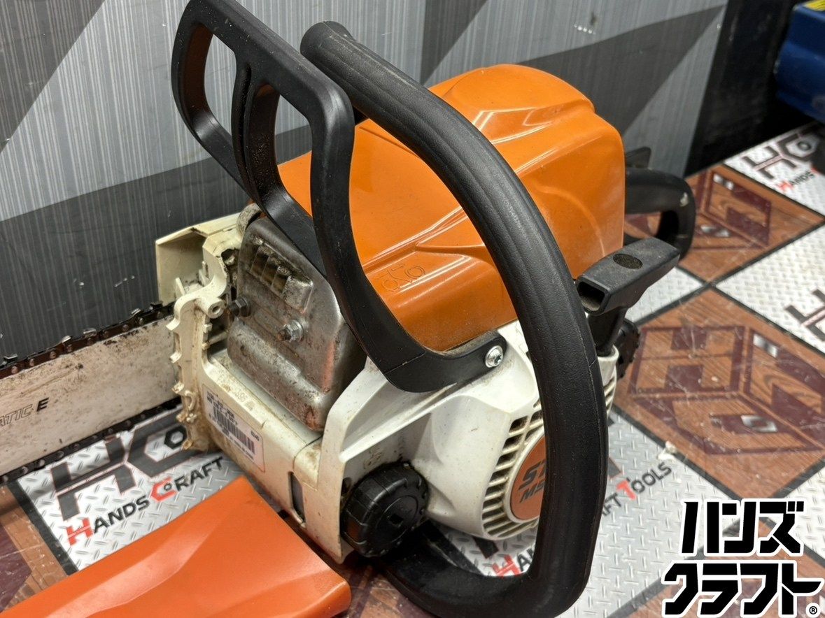【中古】スチール STIHL MS170C チェーンソー 30CC 35㎝バー【ハンズクラフト佐賀】 〇【送料無料】スチール STIHL MS170C チェーンソー 30CC 35㎝バー