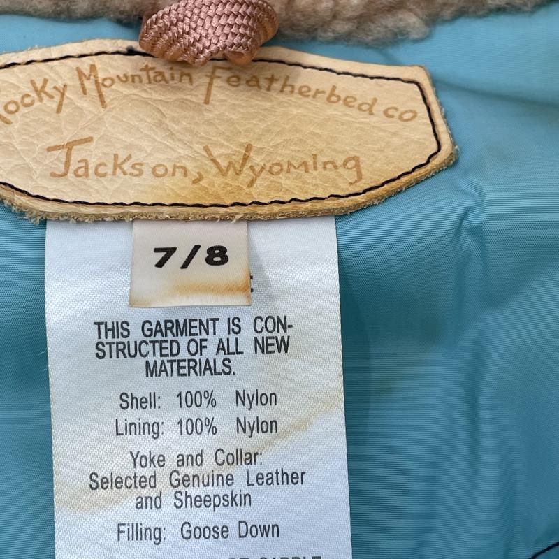 【中古】Rocky Mountain Featherbed クリスティベスト ネイビー XS～S相当 ロッキーマウンテン[17][240017752721] 中古】Rocky Mountain Featherbed クリスティベスト ネイビー XS～S