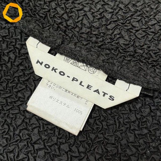anc ノコオーノ ノコプリーツ NOKOOHNO NOKO PLEATS ジャケット 38 黒