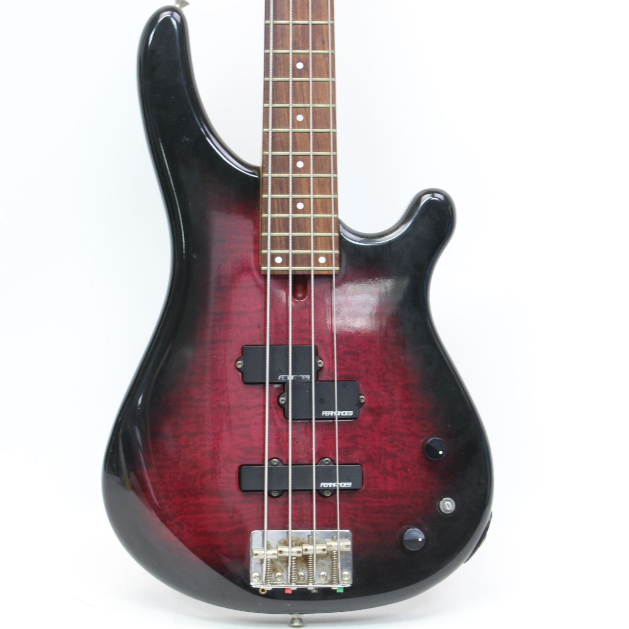 809)FERNANDES FRB-40 フェルナンデス キルトメイプルトップ レッド